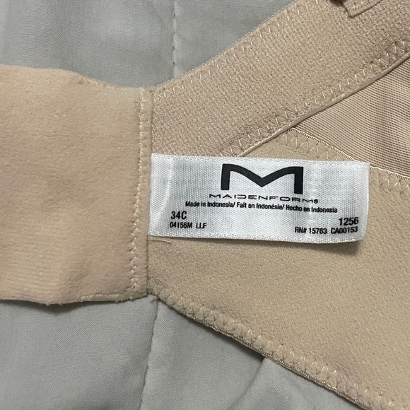 Maidenform Elegant Cream Bodysuit faja shapewear - Picture 4 of 5